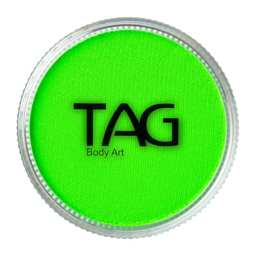 TAG Face and Body Paint - Neon Green 90gm