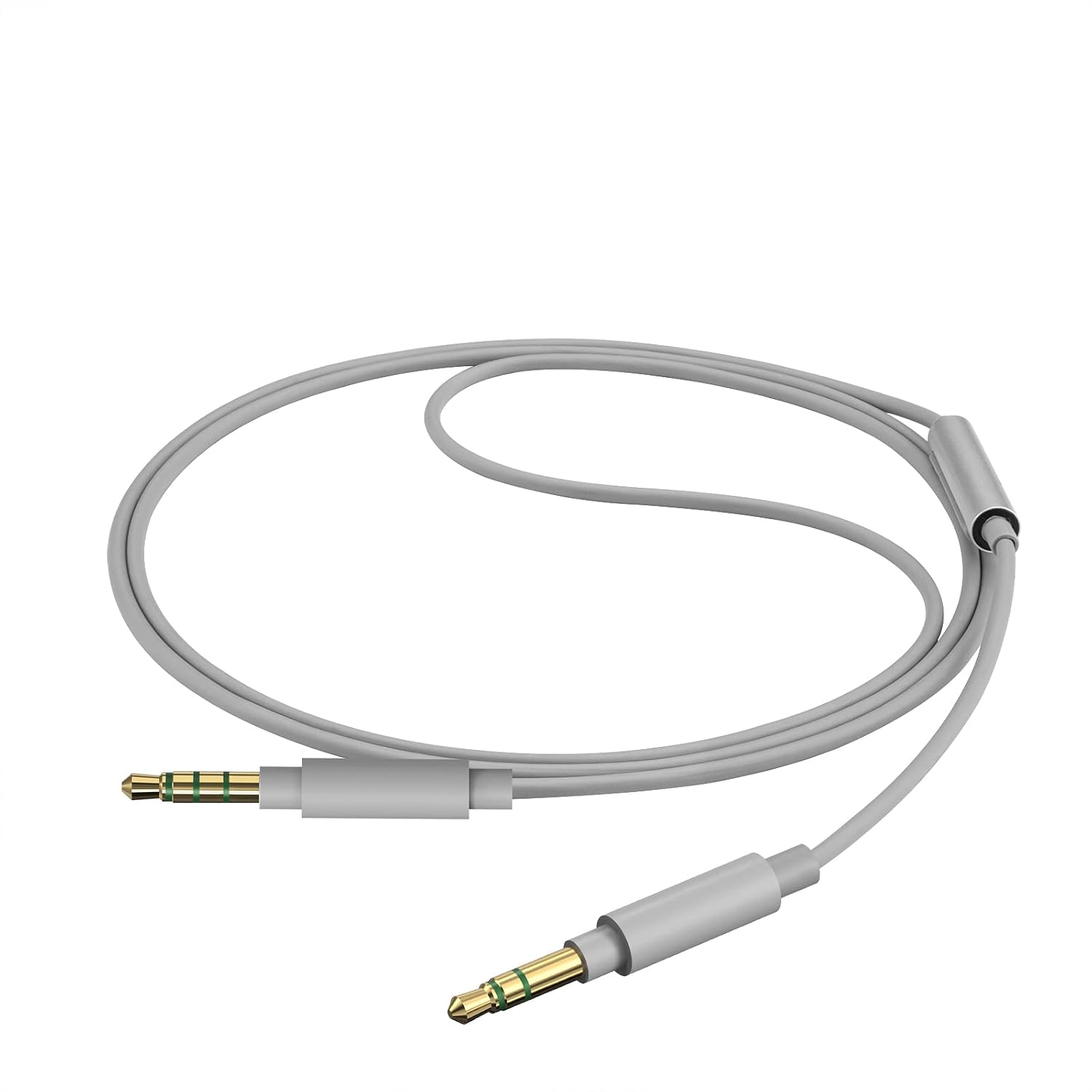 GEEKRIA 3.5mm Audio Cable with Mic Compatible with V-MODA Crossfade 3, LP, LP2, M-200, M-100, M-80, V-80 - Image 3