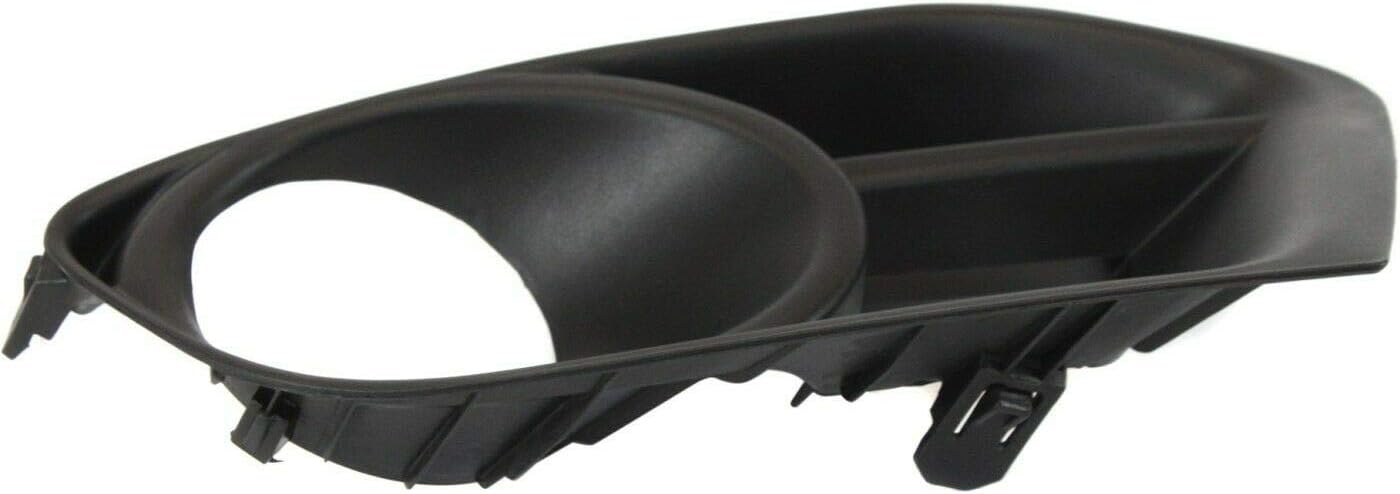 DAT AUTO PARTS Front Left Driver Side Bumper Insert Fog Light Bezel Molding Cover Grille Trim Replacement For 2011-2014 Nissan Murano Black Textured NI1038116 620751GR0A