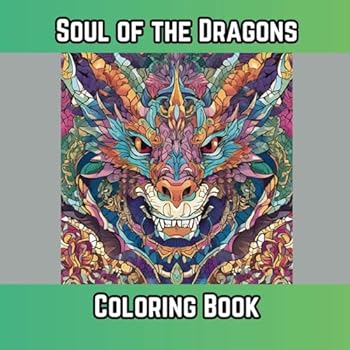 Paperback Soul of the Dragons: Coloring Book