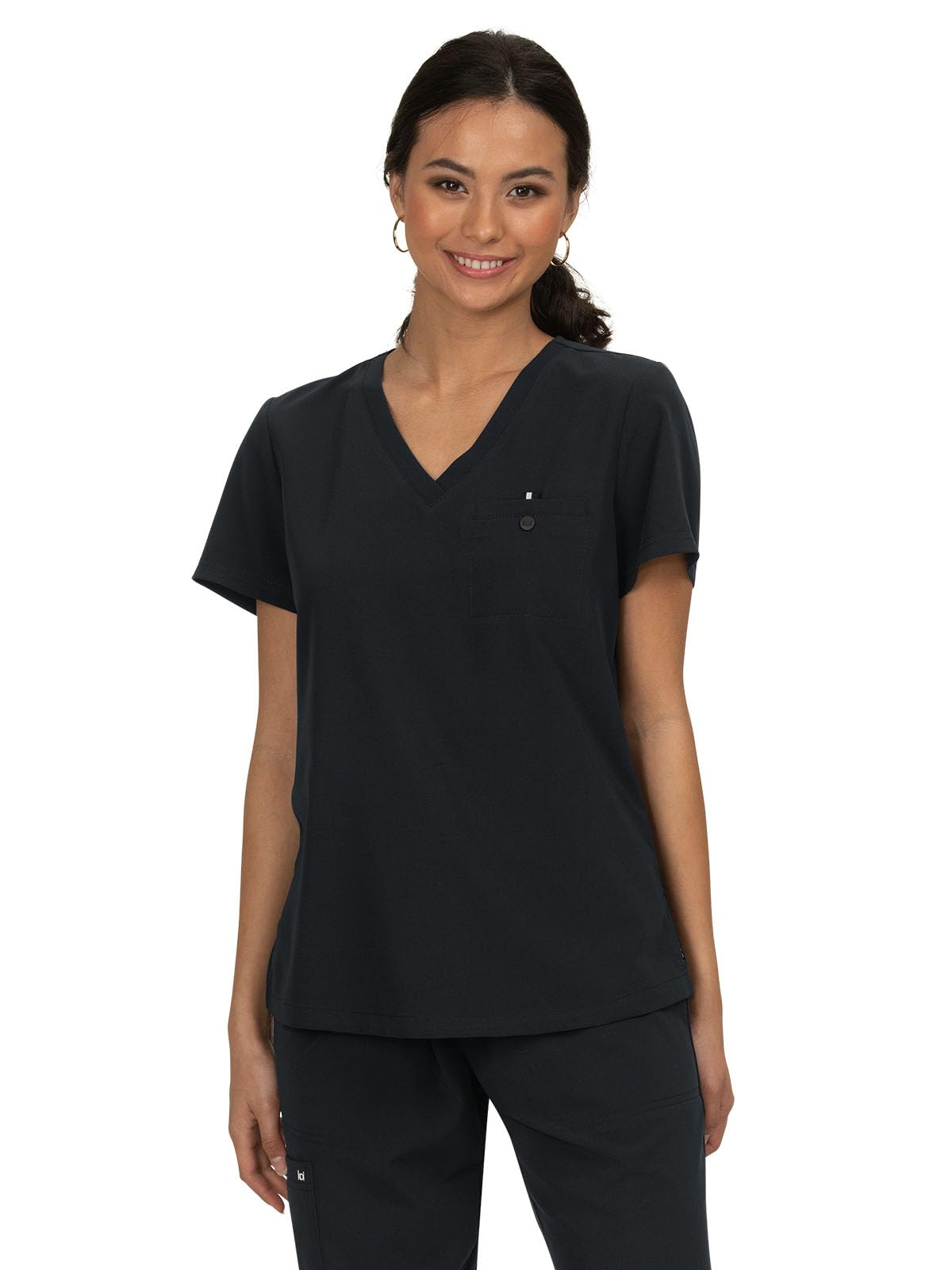 KOINext Gen Ready to Work Women's 1-Pocket Tuck-in Scrub Top