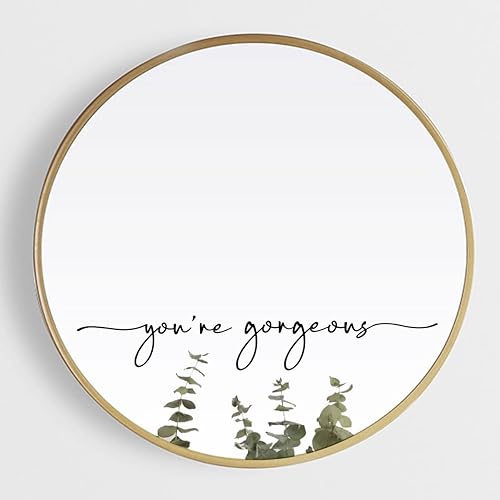 You're Gorgeous Decal, Hair Salon Decal, Slogan Wall Sticker, Beauty Salon Decor, Mirror Sticker, Bathroom Decor, Mirror Vinyl, Positive You're Gorgeous Decal, Hair Salon Decal, Slogan Wall Sticker, Beauty Salon Decor, Mirror Sticker, Bathroom Decor, Mirror Vinyl, Positive