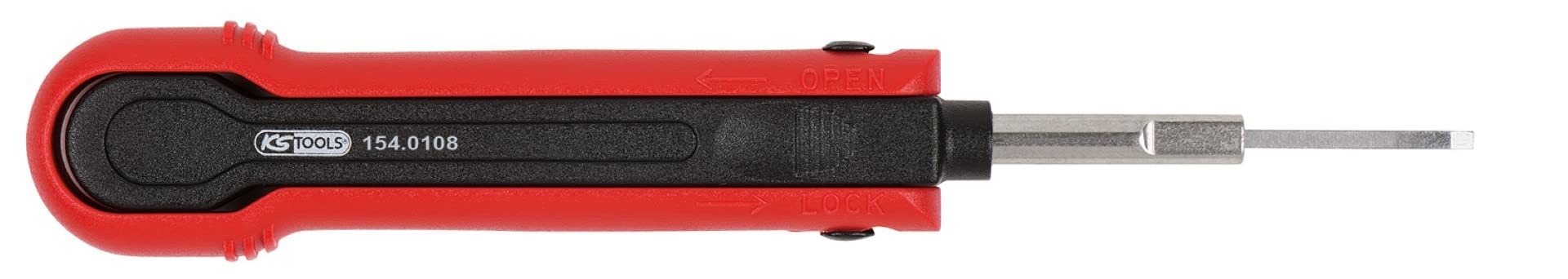 KS Tools 1540108 Entriegelungswerkzeug Entriegelungswerkzeug für Flachstecker/Flachsteckhülsen 1,5 mm (AMP Tyco Superseal)