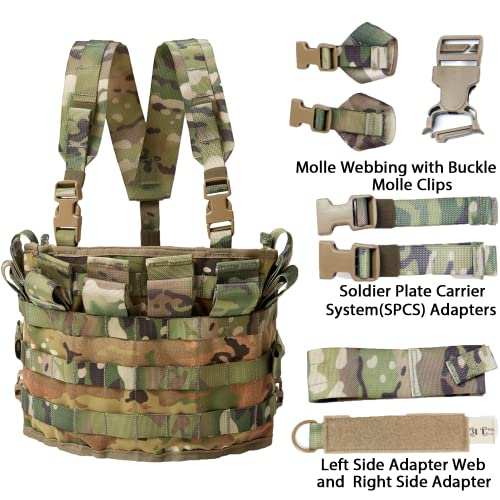 Chest Rig Militaire MOLLE II avec Tactical Assault Panel optimisé - 2