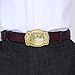 xinqida Fashion Cowboy Belt Buckles for Men Initial Letters A to Z Western Belt Buckle,Gold