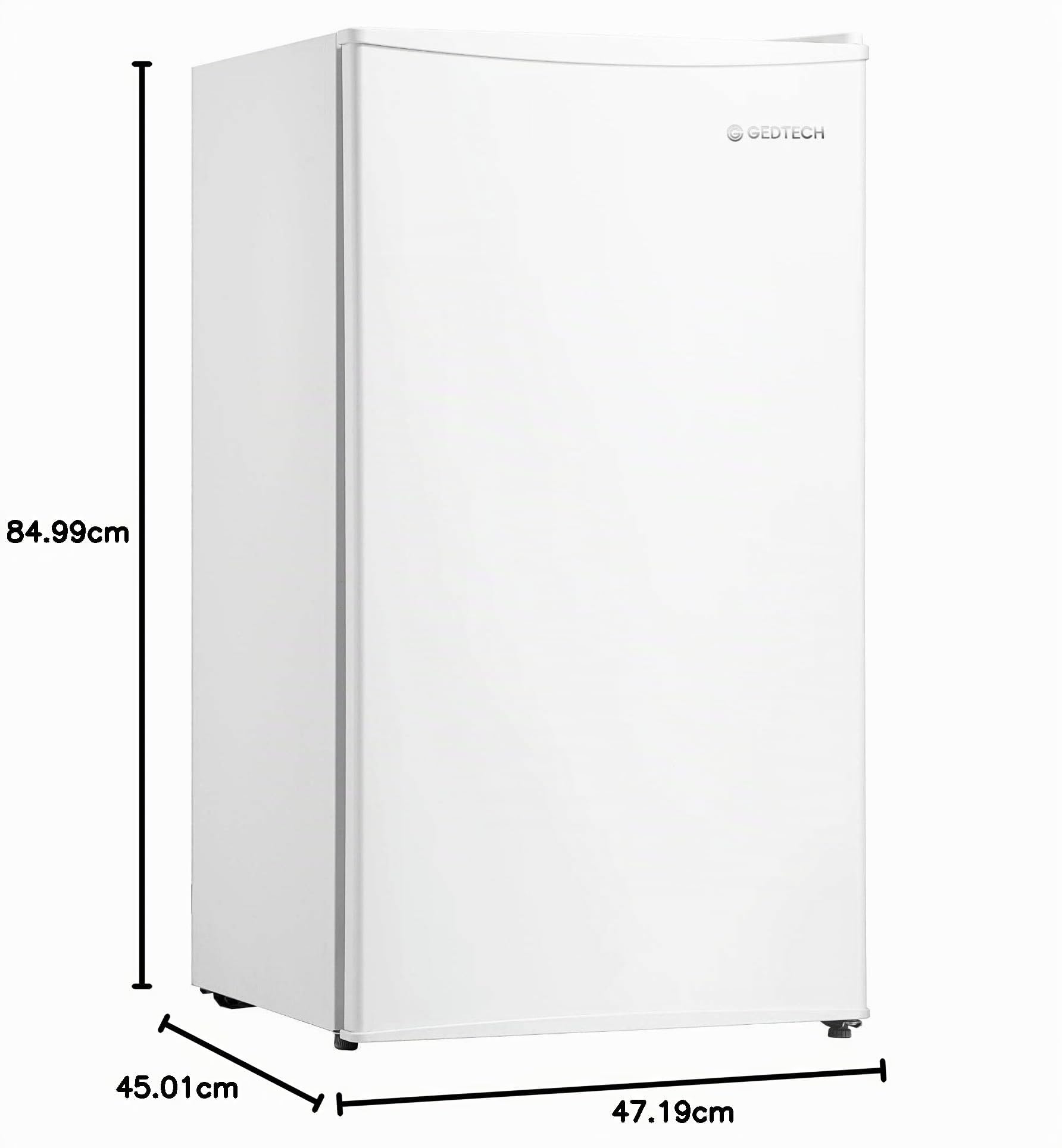 GEDTECH Refrigerador Encimera 85L GTOP93WH - Color Blanco
