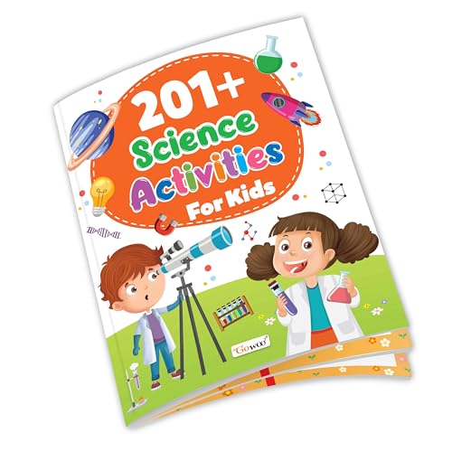 Image of 201+ Science Activities For Kids :- Science activity book for kids, Educational science activities book for children, Interactive science book for toddlers, Science activities for kindergarten