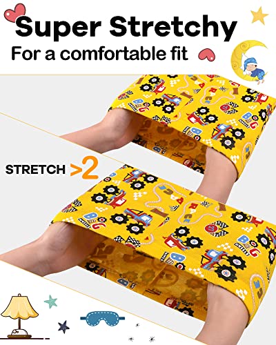 Image of DAUGHTER QUEEN Monster Truck Pajamas for Boys Toddler Kids Cotton Long Sleeve Pjs 3T Child Pj Sets Jammies Sleepwear Clothes Size 3 Years Pajama Shirts Pants Tops