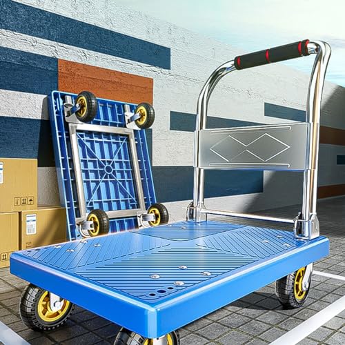 Carretilla plegable de plataforma 150KG de acero carbono miniatura 5
