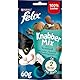 FELIX KnabberMix Strandspaß Katzensnack, Knusper-Leckerlie mit Fisch-Geschmack, 8er Pack (8 x 60g)