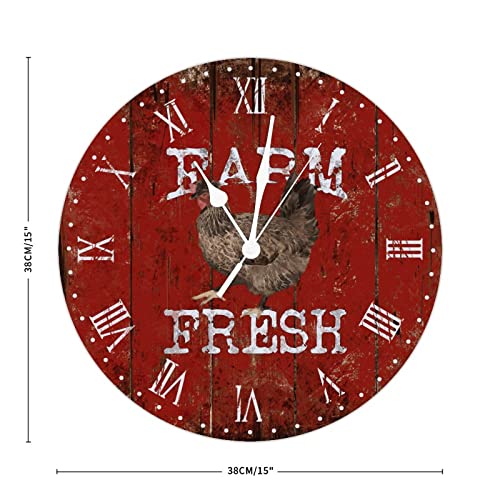 Horloge murale à quartz sans bruit pour retrouver le calme