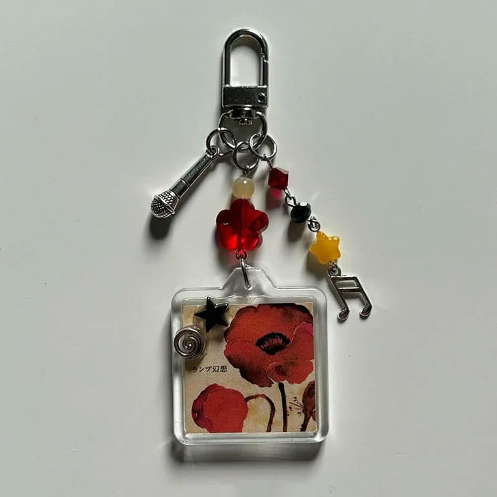 LIUXIN album Lamp keychains handmade trendy aesthetic y2k