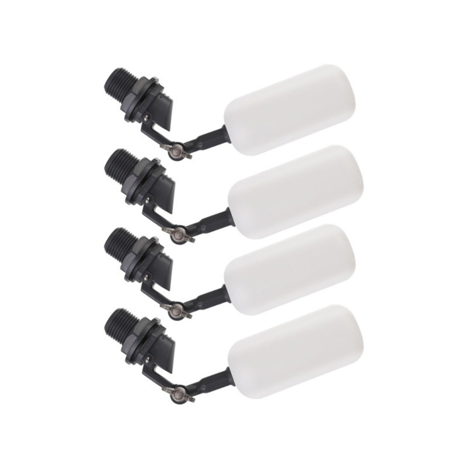 Kalttoy 4Pieces Small Float Balls Valves for Irrigation Systems and Water Tanks Ensuring Efficient Water Flows Regulation High Temperature Valves