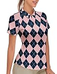 Womens Golf Shirts Crew Neck