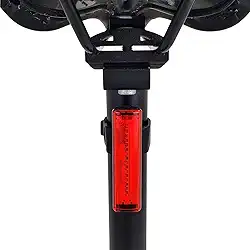 Lanterna Traseira Bike 50 Horas de Autonomia Recarregável USB Luz Sinalizador Iluminação Noturna Super Potente Bicicleta