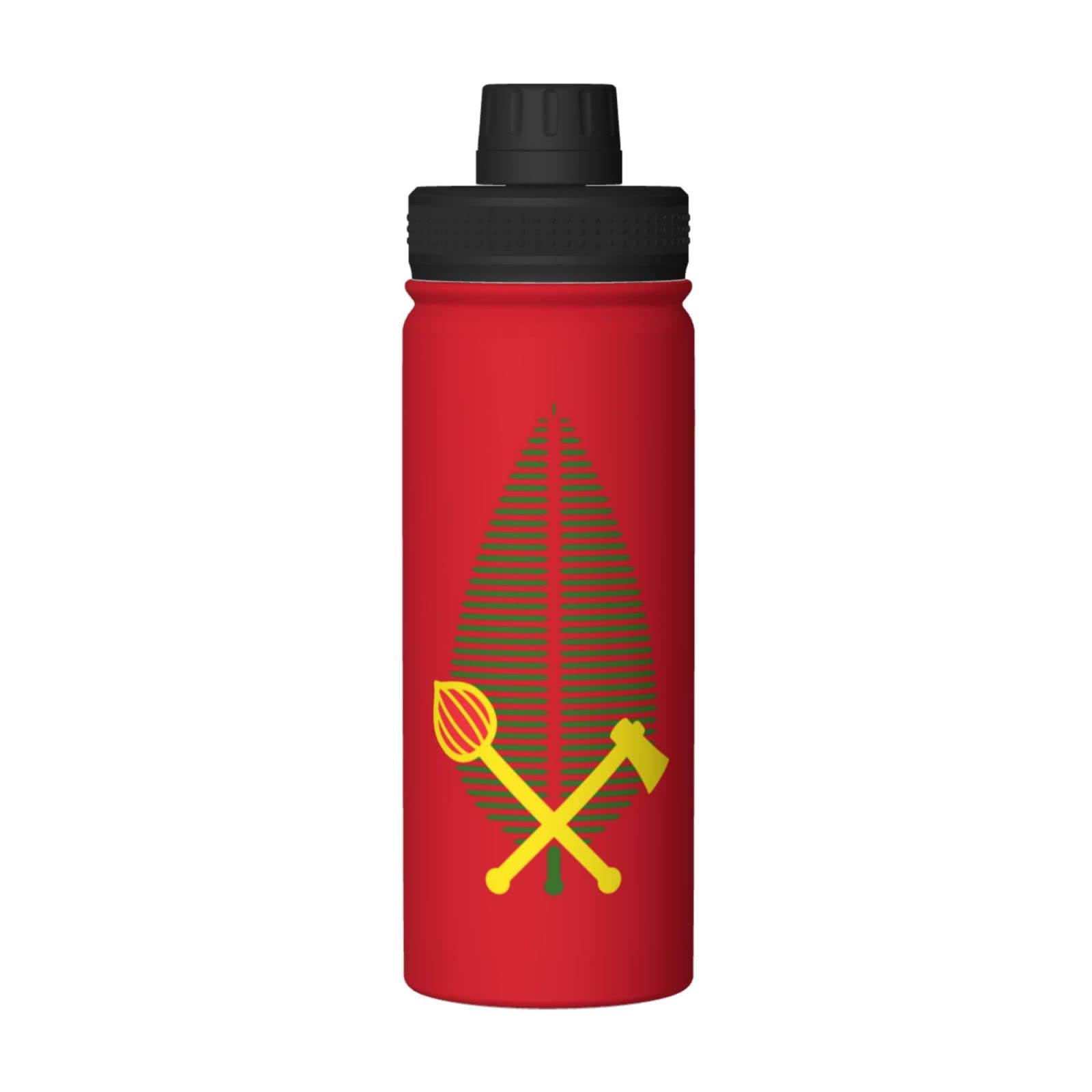 Amazon.com: ETHORY Flag Of Alo Water Bottle 18OZ Stainless Steel
