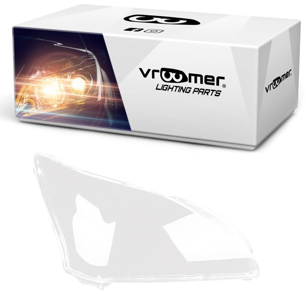 Scheinwerferglas kompatibel mit Lexus RX II XU30 2003-2009 Lichtscheibe Scheinwerfergläser Frontscheinwerfer Streuscheibe rechts