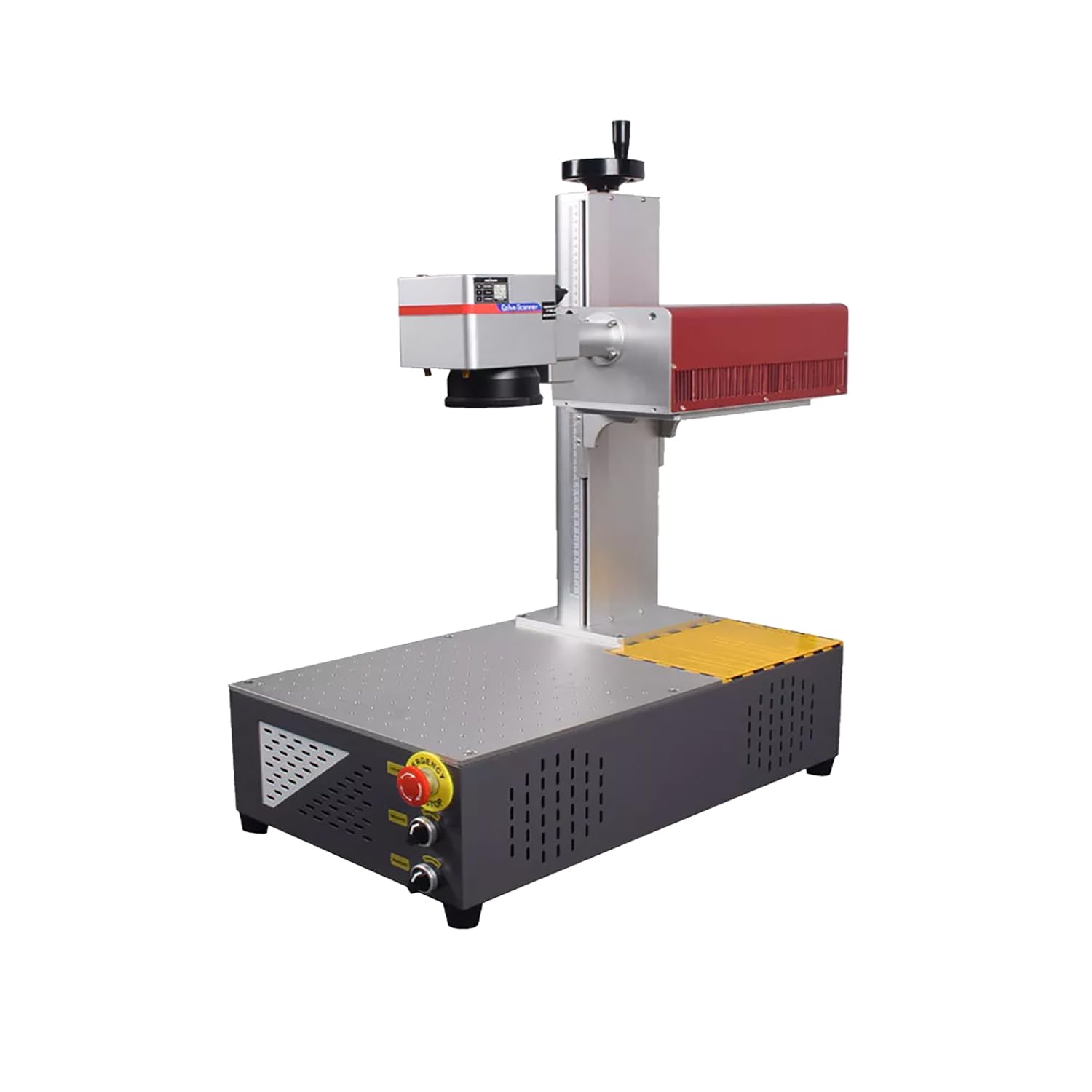 Ovsuqu Crs-15W Crs Air Cooling 5W Uv Laser Marking Engraver Machine With 80Mm Rotary Axis 110X110mm+300X300mm For Glass Wood Metal Uv Laser Engarver Marker