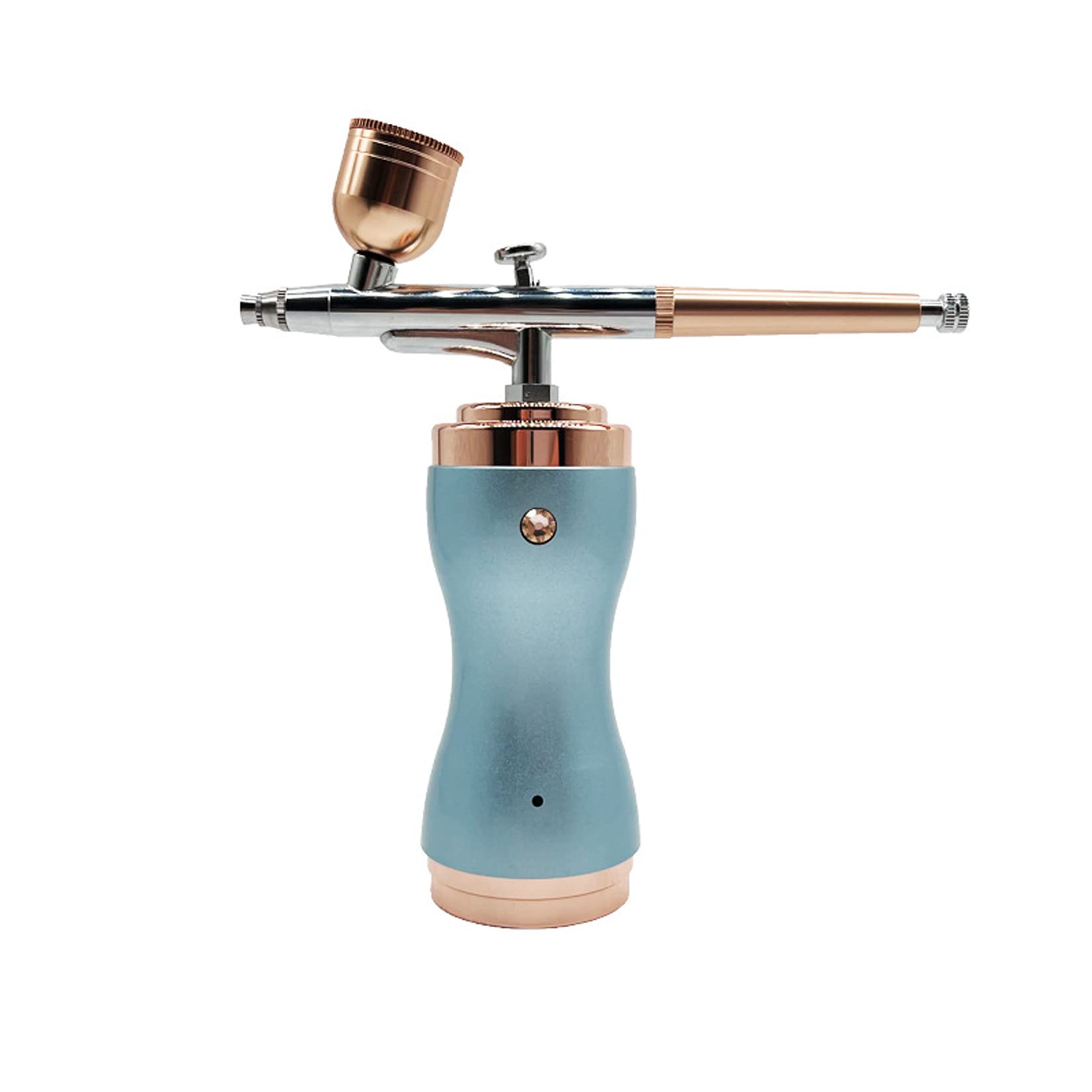 Nano Strumento di Bellezza per Ossigeno, ossigenoterapia Macchina per Il Viso con Ossigeno Strumento per la Bellezza della casa per Il Viso Portatile Introduttore idratante, Blu