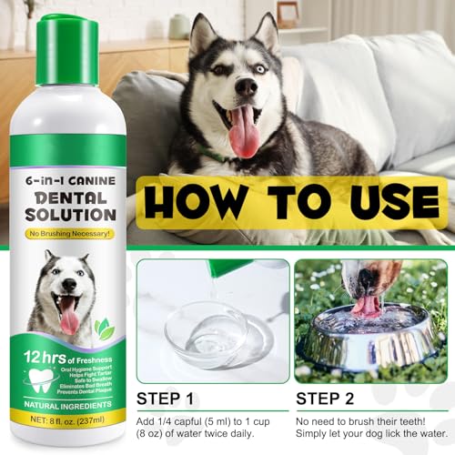 Image of Oral Spray Dog Mouthwash, Perfect Solution for Dog Oral Care uses More naturalingredients Aloe Vera Extract, Green Tea Extract etc, Advanced Easy-to-Use Oral Care Solution, Promote Dental Health