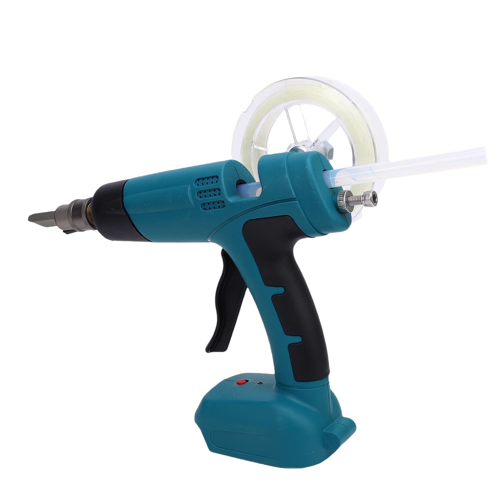 Kabellose FTTR-Glasfaser-Klebepistole – 220 ℃ Heizung, Präzisionsdüse, ABS-Werkzeug für 11-mm-Klebestifte, verdeckte Verkabelung, Inneninstallationen
