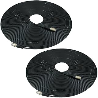 GLS Audio 100ft Mic Cable Patch Cords - XLR Male to XLR Female