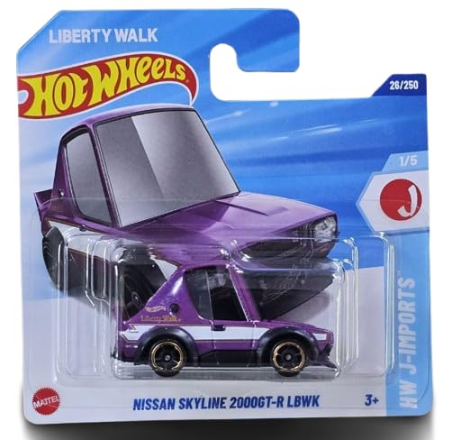 Hot Wheels J-Imports 5 autos die-cast colección japonesa miniatura 3