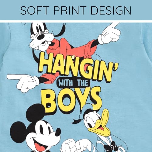 Image of Disney Mickey Mouse T-Shirt and Shorts Outfit Set Infant to Big Kid Sizes (12 Months - 12)