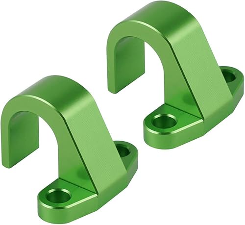Miniatura 3 de NICECNC 2 piezas guía de abrazadera de manguera de freno trasero compatible con Kawasaki KX450 2019-2021, KX450F 2006-2018, KX125 2005, KX250 05-07