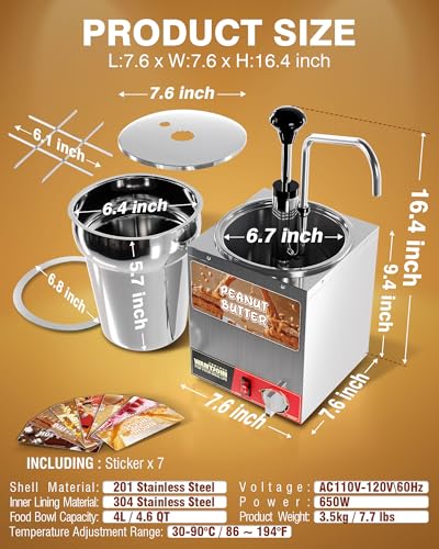 Commercial Nacho Cheese Warmer Machine