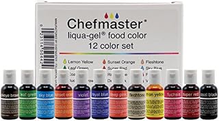 Chefmaster Liqua-Gel Starter Set of 12