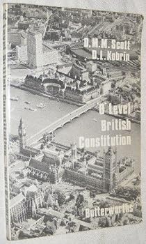 Hardcover "O" level British constitution, Book