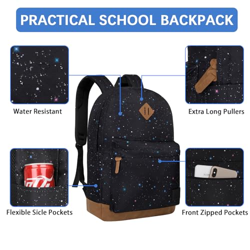 Image of Goloni Backpack for Men Women,Travel Laptop Backpack, Water Resistant 17.3 Inch USB Charging Backpack, Large Capacity Work Commute Bag
