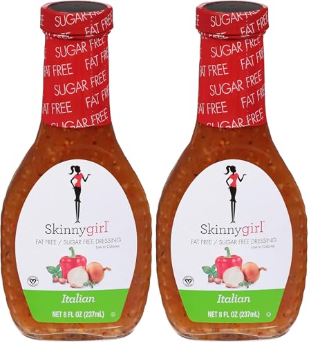 Image of Skinnygirl Fat-Free Salad Dressing, Sugar-Free Italian, 8 Ounce (Pack of 2)