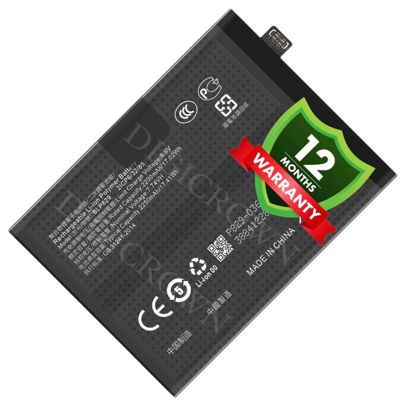 Image of Original BLP829 Battery Compatible for OnePlus 9 - (4500mAh) - 1 Year Warranty DF7