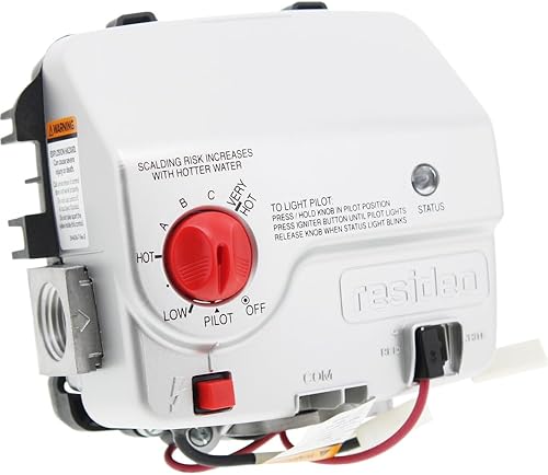 WV8840A1000 - Reemplazo mejorado ClimaTek para calentador de agua Honeywell Gas Standing Pilot Control Valve