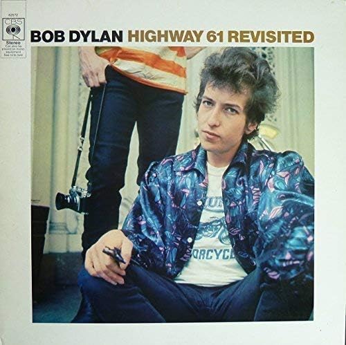 Bob Dylan.Highway 61 Revisited. Iconic Album Cover Poster Various Sizes (A2 Size 42 x 61 cms) (A4 Size 21 x 29 cms)