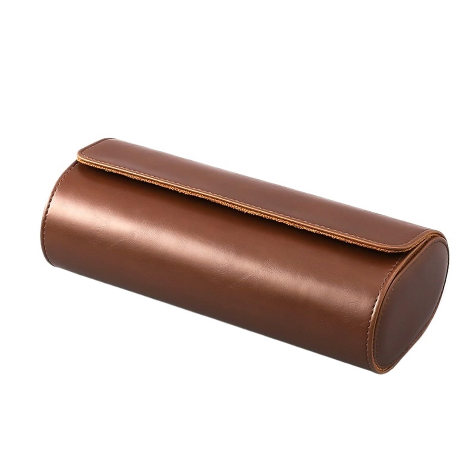 ZHSOAO 2pcs Watch Organizer Pouch Leather Roll Men's And Women Wristwatch Storage Holder 1/2/3 Slots Available for Men & Women