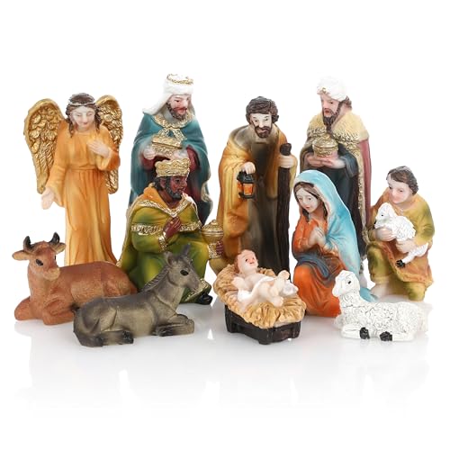 Nordstern Belén de Navidad con 11 figuras