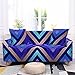Sofabezug Lila Blaubraun Sofa überzug Stretch Sofaüberwurf Elasthan Universal Couch überzug Moderne Anti-Haar Sofa Cover Einstellbar überwurf Sofa Antirutsch Sofaschoner 3 Sitzer