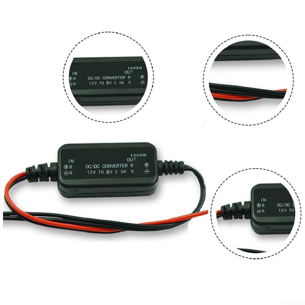 Convertidor Reductor De Voltaje 12V A 6V 2.5A - Módulo Impermeable IP67, 15W, Ideal Para Auto, Barcos Y Uso Industrial