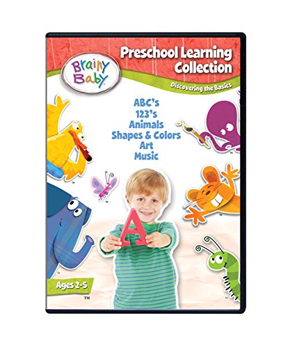 Brainy Baby Preschool Learning Collection 6 DVD Set: Discovering the Basics Deluxe Edition