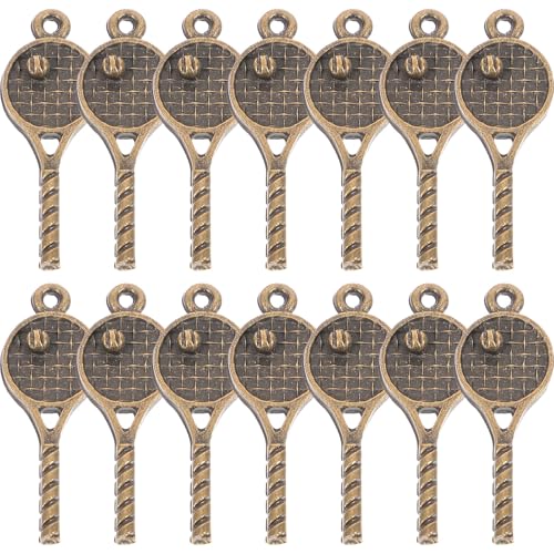 Ciondolo per racchetta da tennis: il design creativo è in linea con l'atmosfera e può aiutare a creare accessori unici per le vacanze, gioielli da tennis