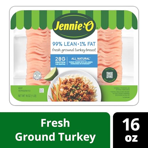 JENNIE-O Fresh Extra Lean Ground Turkey Breast - 99% Fat Free, Protein Option, 1 lb
