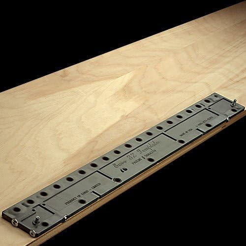 Euro32 Shelf Pin Drilling Template Jigs