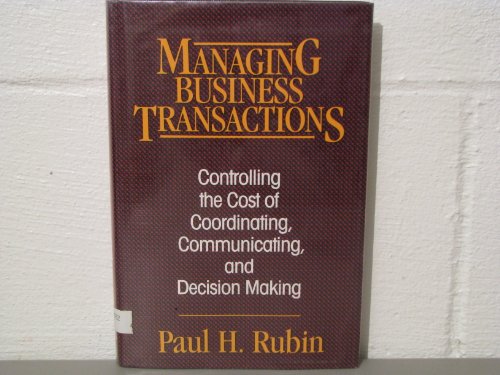 Managing Buisness Transactions 0029275954 Book Cover