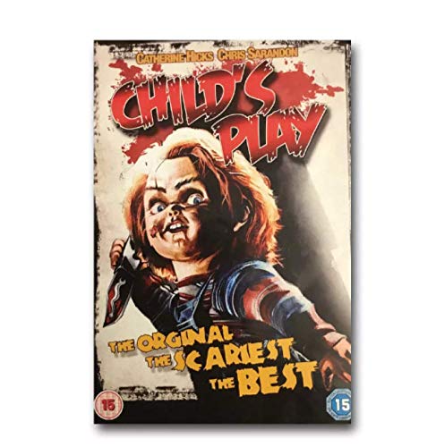 JCYMC Cuadro De Impresión De Lienzo Película De Terror Chucky Juego De Niños Póster Artístico Decoración De Pared Regalo Jz33Yc 40X60Cm Sin Marco