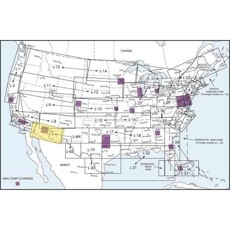 FAA Chart: Enroute Low Altitude L 5/6 miniatura 1