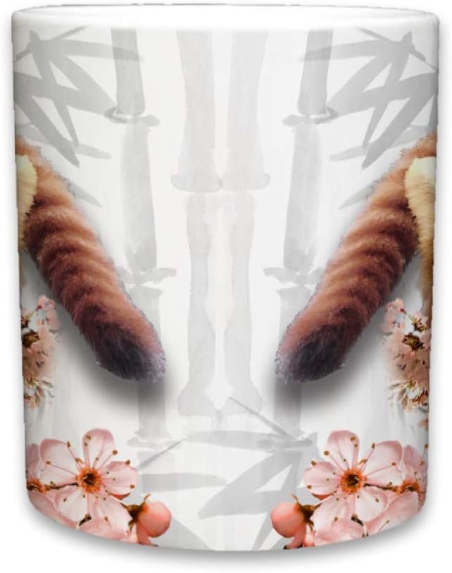 Review Red Panda Mug | Cute Animal Ceramic Travel Mugs | Coffee Lovers Cup | Pandas Design | Great Novelty Gift | Decorative Home Kitchen Drinkwear | Multi Color | 11 Fl. Oz