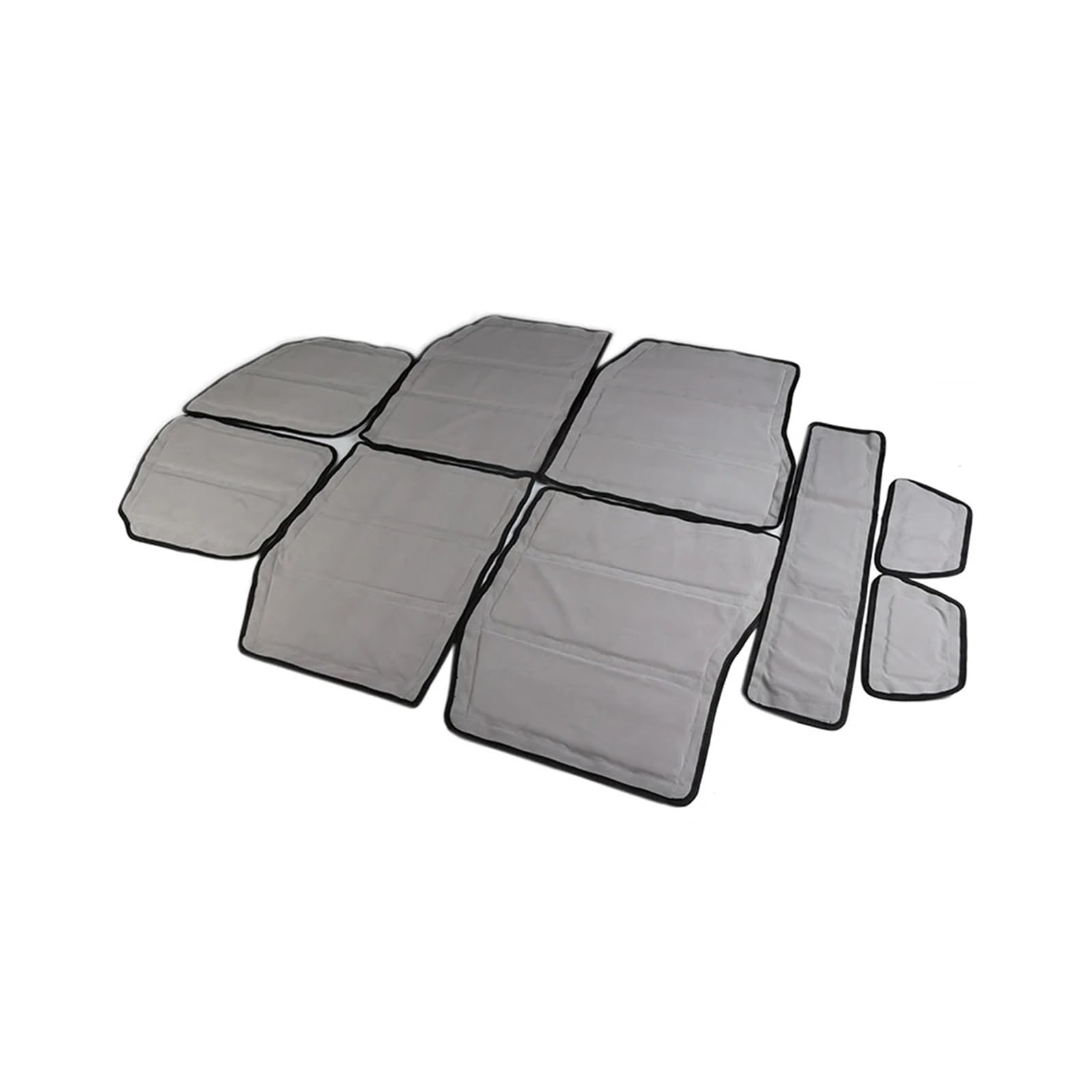 Wuqqxxqcm Jl Insulated Cotton Jl Hardtop Headliner Hard Top Roof Heat Insulation Cotton Sound Deadener Mat Kit 2018-2025 Compatible For Wrangler Jl 4 Doors